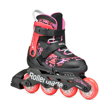 ROLLERBLADE MICROBLADE Schwarz/Koralle